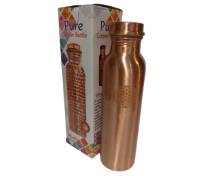 Koperen drinkfles