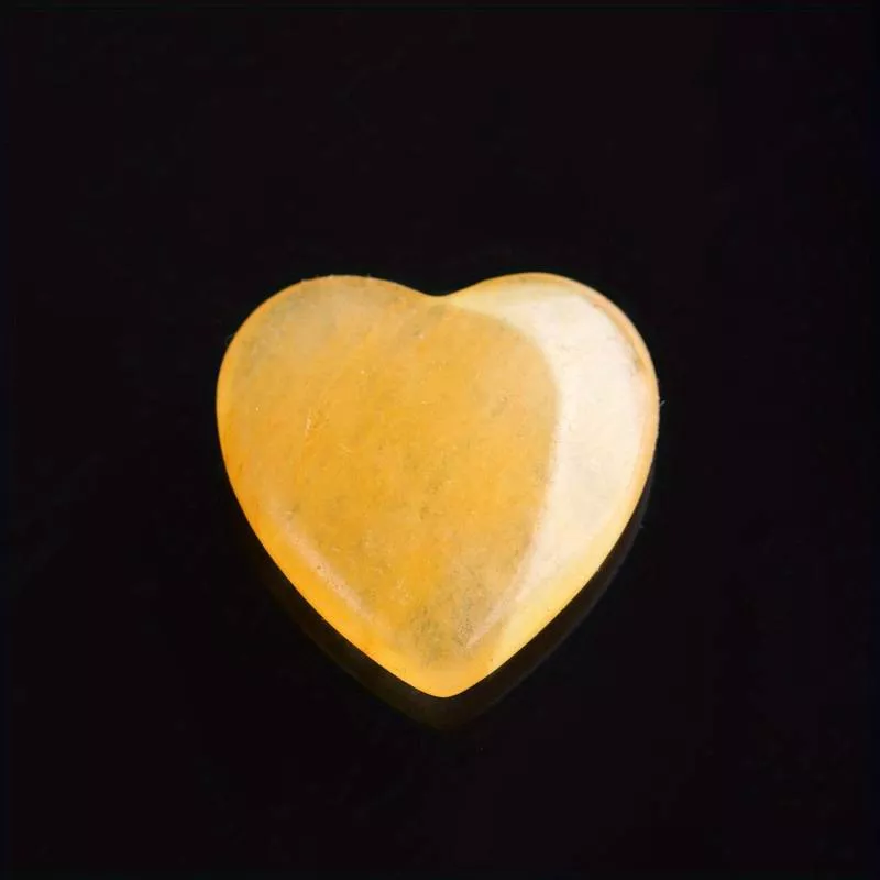 Citrien Edelsteen Hartje