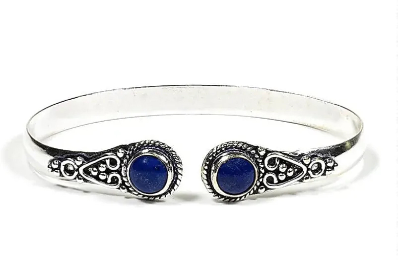 Armband Lapis Lazuli Zilver