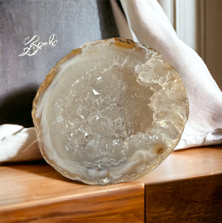 Bergkristal geode