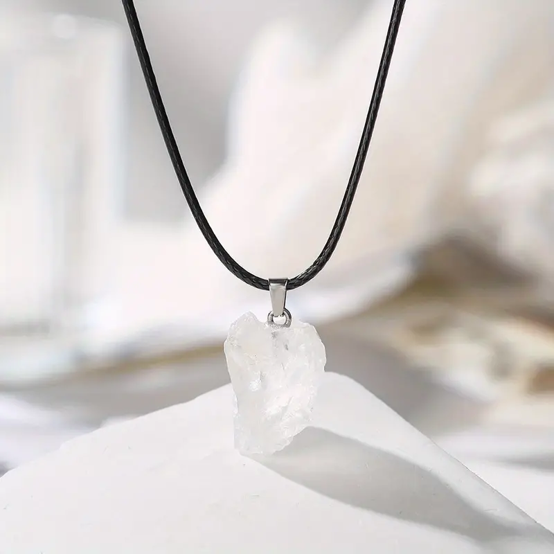 Ketting met Ruwe bergkristal