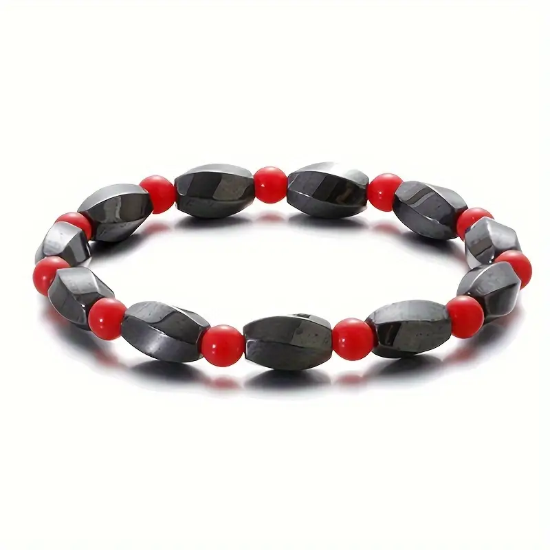 Enkelband hematiet rode kraal