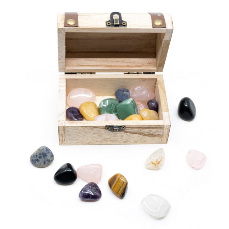 Edelsteen schatkistje