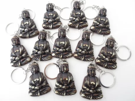 Meditatie Boeddha Sleutelhanger