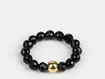 Ring van Edelsteen kralen Zikroon