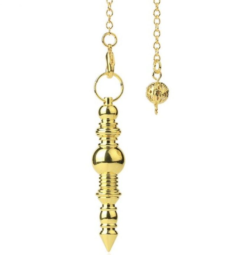 Goudkleurige Pendel voor Waarzeggerij