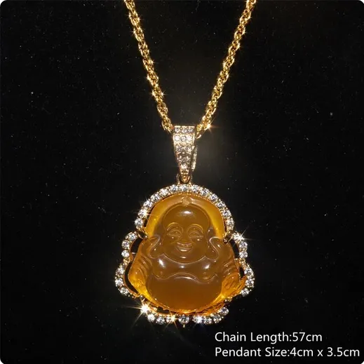 Ketting Gele Boeddha